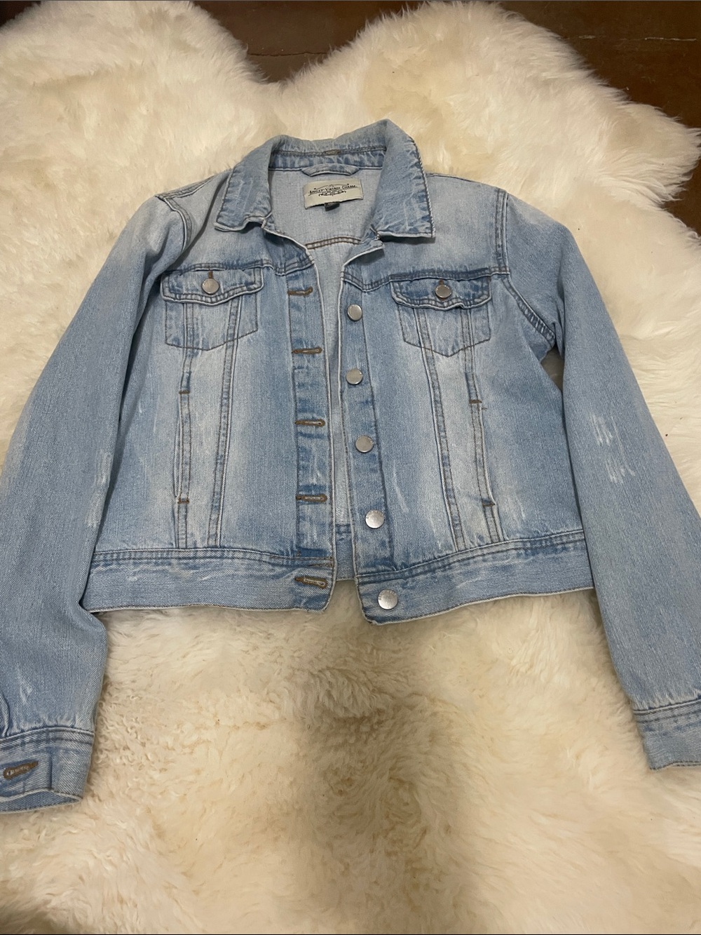 Women's Light Blue Denim Jacket - Classic Jean Jacket